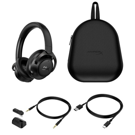 سماعة HyperX Cloud Mix 2 اللاسلكية المزدوجة للألعاب – بلوتوث و2.4GHz – أسود سماعة HyperX Cloud Mix 2 اللاسلكية المزدوجة للألعاب – بلوتوث و2.4GHz – أسود