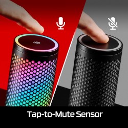 مايكروفون هايبر إكس QuadCast 2 S - USB - دقة 24-bit 48kHz - إضاءة RGB مايكروفون هايبر إكس QuadCast 2 S - USB - دقة 24-bit 48kHz - إضاءة RGB