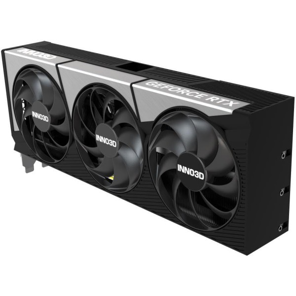 بطاقة رسومية من INNO3D RTX 5080 X3 OC, ب 16GB GDDR7, نظام تبريد بثلاثة مراوح , PCI Express 5.0, دعم تقنيات DLSS 4 والذكاء الاصطناعي - أسود