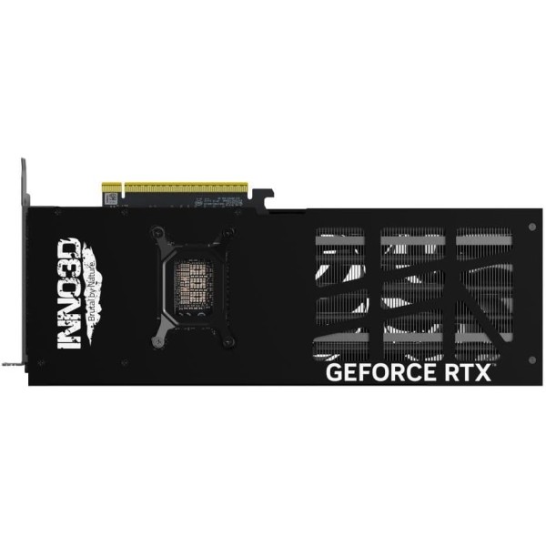 بطاقة رسومية من INNO3D RTX 5080 X3 OC, ب 16GB GDDR7, نظام تبريد بثلاثة مراوح , PCI Express 5.0, دعم تقنيات DLSS 4 والذكاء الاصطناعي - أسود