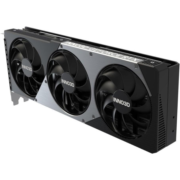 كرت شاشة الألعاب INNO3D GeForce RTX 5080 X3 16GB GDDR7 ثلاثي المراوح - أسود كرت شاشة الألعاب INNO3D GeForce RTX 5080 X3 16GB GDDR7 ثلاثي المراوح - أسود
