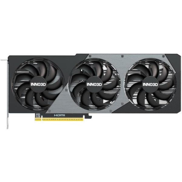 كرت شاشة الألعاب INNO3D GeForce RTX 5080 X3 16GB GDDR7 ثلاثي المراوح - أسود كرت شاشة الألعاب INNO3D GeForce RTX 5080 X3 16GB GDDR7 ثلاثي المراوح - أسود