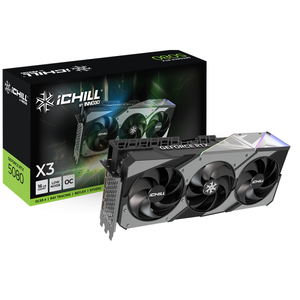 أننو ثري دي اكس3 انفيديا جيفورس RTX 5080 16GB OC أننو ثري دي اكس3 انفيديا جيفورس RTX 5080 16GB OC