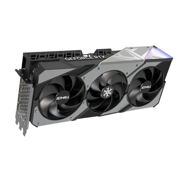 كرت شاشة INNO3D GeForce RTX 5080 iCHILL X3 V2, ذاكرة 16 جيجابايت GDDR7, مع 3 مراوح, اصدار مكسور السرعة - أسود كرت شاشة INNO3D GeForce RTX 5080 iCHILL X3 V2, ذاكرة 16 جيجابايت GDDR7, مع 3 مراوح, اصدار مكسور السرعة - أسود