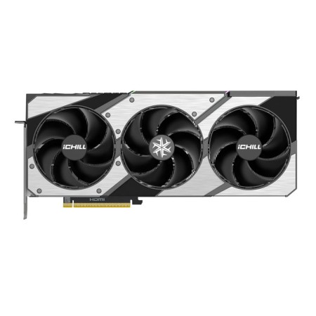 GRAPHIC CARD INNO3D RTX 5080 iCHILL X3 V2, 16GB GDDR7, 3X Fans, OC Edition, PCIe 5.0, support DLSS4, Ray-Tracing - BLACK