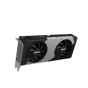 كرت شاشة احترافي INNO3D RTX 5060 TI TWIN X2, ذاكرة 8GB GDDR7, تبريد مزدوج ثنائي المراوح, واجهة PCIe 5.0,  يدعم تقنيات Ray Tracing و DLSS 4 - أسود 