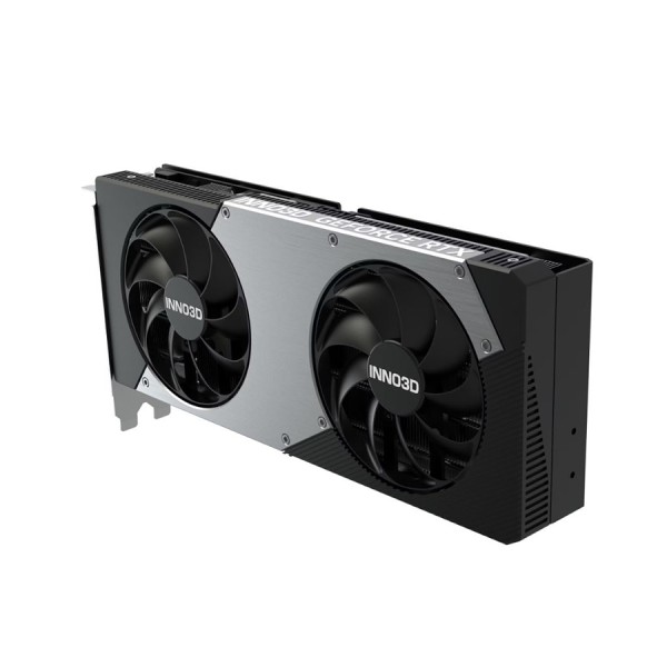 كرت شاشة احترافي INNO3D RTX 5060 TI TWIN X2, ذاكرة 8GB GDDR7, تبريد مزدوج ثنائي المراوح, واجهة PCIe 5.0,  يدعم تقنيات Ray Tracing و DLSS 4 - أسود