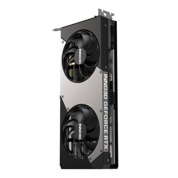 كرت شاشة احترافي INNO3D GeForce RTX 5070 TWIN X2, ذاكرة 12GB GDDR7, تبريد Twin X2, يدعم تقنيات  Ray Tracing وDLSS 4 وNVIDIA Reflex - أسود