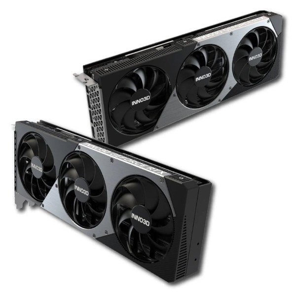 بطاقة رسومية INNO3D RTX 5070 Ti X3, ذاكرة 16GB GDDR7, مكسور السرعة OC, دعم تقنيات Ray Tracing وDLSS 4 - أسود