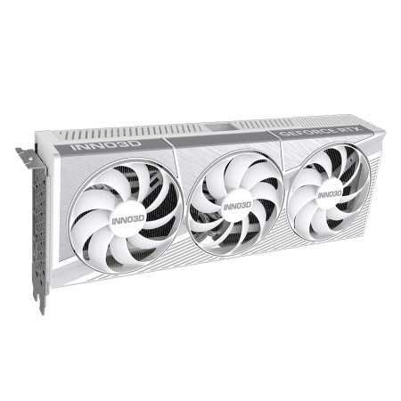 GRAPHIC CARD  INNO3D GeForce RTX 5080 X3, 16GB GDDR7, Triple fans, OC Edition, PCIe 5.0, DLSS4 & Ray Tracing - White