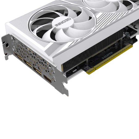 GRAPHIC CARD  INNO3D GeForce RTX 5080 X3, 16GB GDDR7, Triple fans, OC Edition, PCIe 5.0, DLSS4 & Ray Tracing - White