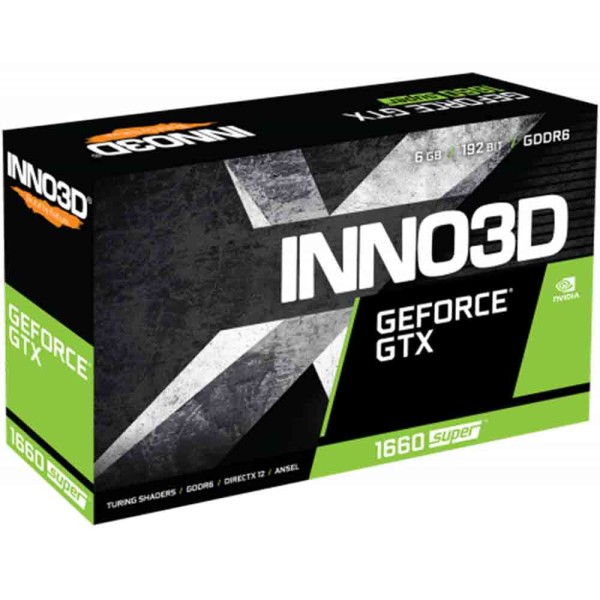 INNO3D GeForce GTX 1660 Super 6GB Twin X2 OC RGB Gaming -GDDR6