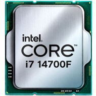 معالج إنتل كور i7-14700F الجيل 14 - 20 نواة - 28 خيط - تردد 5.4GHz - LGA1700 - TRAY