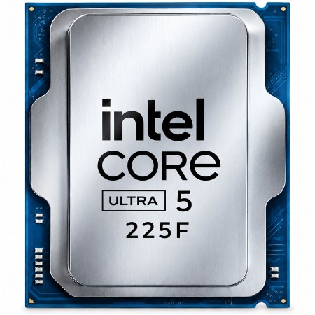 معالج انتل Core Ultra 5 225F تري - 10 أنوية - 10 خيط - 4.9GHz - كاش 20MB - LGA1851