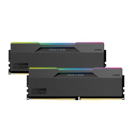 KLEVV CRAS V RGB 32GB (2x16GB) DDR5 6400MHz CL30 - Black