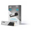 اس اس دي كليف CRAS C910 سعة 500GB M.2 NVMe PCIe 4.0 - سرعة 5000MB/s - مشتت ألمنيوم اس اس دي كليف CRAS C910 سعة 500GB M.2 NVMe PCIe 4.0 - سرعة 5000MB/s - مشتت ألمنيوم