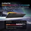كليف اوربان متغير الإضائة - رام DDR5 - سعة 32 جيجابايت (2x16 جيجابايت) - سرعة 6400MHz - CL30 كليف اوربان متغير الإضائة - رام DDR5 - سعة 32 جيجابايت (2x16 جيجابايت) - سرعة 6400MHz - CL30