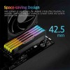 كليف اوربان متغير الإضائة - رام DDR5 - سعة 32 جيجابايت (2x16 جيجابايت) - سرعة 6400MHz - CL30 كليف اوربان متغير الإضائة - رام DDR5 - سعة 32 جيجابايت (2x16 جيجابايت) - سرعة 6400MHz - CL30
