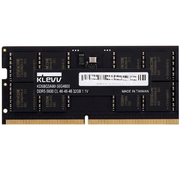 KLEVV DDR5 Laptop RAM 32GB 5600MHz - CL46 SO-DIMM