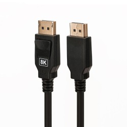 كيبل كومو DisplayPort 1.4 إلى DisplayPort 1.4 بطول 3 متر - دقة 8K 60Hz - STA-DP001-03M