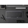 لوحة مفاتيح لاسلكية Keychron B1 Pro, اتصال متعدد عبر Bluetooth 5.2 و 2.4GHz وUSB-C,  بطارية بسعة 800mAh, تصميم 75% مضغوط - رمادي داكن