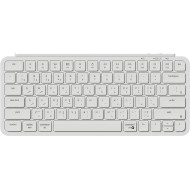لوحة مفاتيح لاسلكية Keychron B1 Pro, اتصال متعدد عبر Bluetooth 5.2 و 2.4GHz وUSB-C,  بطارية بسعة 800mAh, تصميم 75% مضغوط - عاجي أبيض
