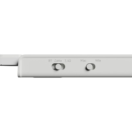 Keychron B6 Pro, ultra-slim wireless keyboard, BT 5.2, Built-in 800mAh battery, low-travel scissor switches - WHITE Keychron B6 Pro, ultra-slim wireless keyboard, BT 5.2, Built-in 800mAh battery, low-travel scissor switches - WHITE