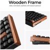 Keychron K2 HE 75% layout Keyboard, Magnetic switch technology, 1000 Hz polling - Matte Black Wooden Frame Keychron K2 HE 75% layout Keyboard, Magnetic switch technology, 1000 Hz polling - Matte Black Wooden Frame