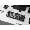 Keychron K8 Max mechanical keyboard, TKL (80%) layout, Red Linear switches, 1000Hz polling, RGB backlight - BLACK Keychron K8 Max mechanical keyboard, TKL (80%) layout, Red Linear switches, 1000Hz polling, RGB backlight - BLACK