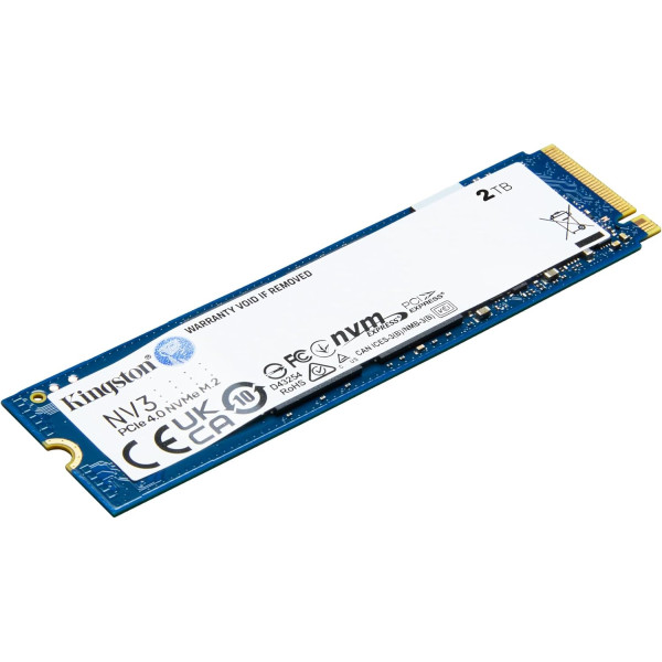 كينغستون هارد ديسك PCIe 4.0 NVMe M.2 2280 – سعة 2 تيرابايت كينغستون هارد ديسك PCIe 4.0 NVMe M.2 2280 – سعة 2 تيرابايت