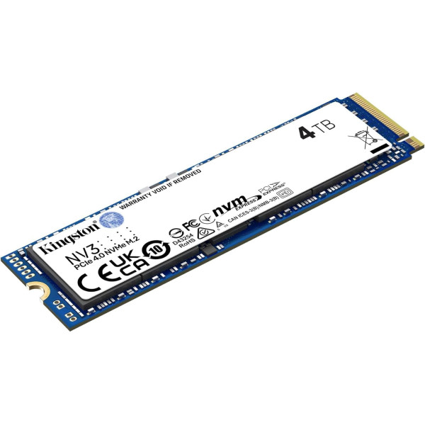 كينغستون هارد ديسك PCIe 4.0 NVMe M.2 2280 – سعة 4 تيرابايت كينغستون هارد ديسك PCIe 4.0 NVMe M.2 2280 – سعة 4 تيرابايت