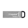 وحدة تخزين KINGSTON DataTraveler KYSON ,USB, سعة 512GB, سرعة قراءة تصل إلى 200MB/s , واجهة توصيل USB Type-A, دعم التشغيل الفوري - أسود/معدني