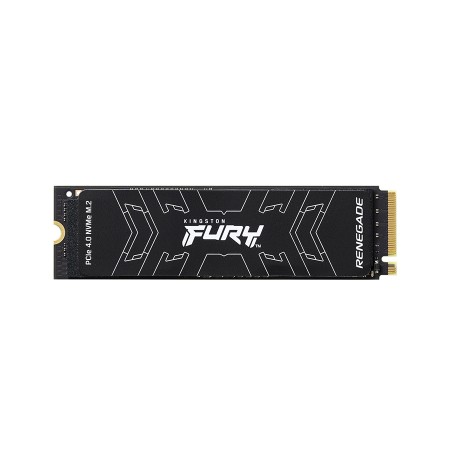 KINGSTON FURY Renegade PCIe 4.0 NVMe SSD, Integrated Heatsink, Read speeds up to 7,300 MB/s, 3D TLC NAND, DRAM Cache