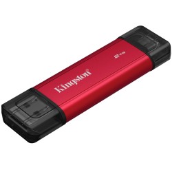 KINGSTON 2TB Dual Portable SSD - USB-A & USB-C Connectors - Up to 1050MB/s KINGSTON 2TB Dual Portable SSD - USB-A & USB-C Connectors - Up to 1050MB/s