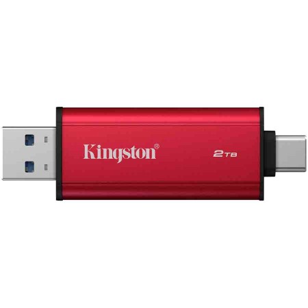 KINGSTON 2TB Dual Portable SSD - USB-A & USB-C Connectors - Up to 1050MB/s KINGSTON 2TB Dual Portable SSD - USB-A & USB-C Connectors - Up to 1050MB/s