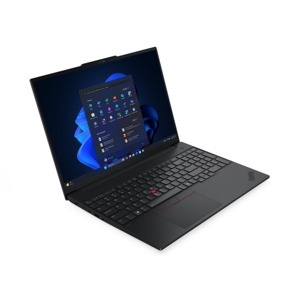 لينوفو ثينك باد إي16 الجيل الثالث بمعالج إنتل Ultra 7 255H بسرعة تصل إلى 5.1 جيجاهرتز، ذاكرة 16 DDR5 تخزين M.2 NVMe بسعة 512 شاشة 16 إنش WUXGA IPS - باللون الأسود لينوفو ثينك باد إي16 الجيل الثالث بمعالج إنتل Ultra 7 255H بسرعة تصل إلى 5.1 جيجاهرتز، ذاكرة 16 DDR5 تخزين M.2 NVMe بسعة 512 شاشة 16 إنش WUXGA IPS - باللون الأسود