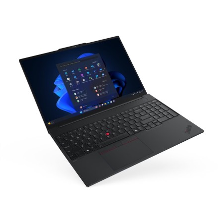 لابتوب مكتبي Lenovo ThinkPad E16 Gen 3, معالج Ultra 7 255H, شاشة 16 بوصة WUXGA, دقة FHD IPS, ذاكرة 16GB DDR5, تخزين 512GB M.2 NVMe, بدون نظام تشغيل - أسود لابتوب مكتبي Lenovo ThinkPad E16 Gen 3, معالج Ultra 7 255H, شاشة 16 بوصة WUXGA, دقة FHD IPS, ذاكرة 16GB DDR5, تخزين 512GB M.2 NVMe, بدون نظام تشغيل - أسود