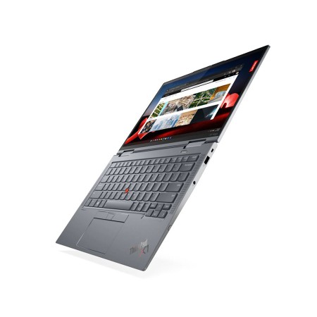 لابتوب مكتبي Lenovo ThinkPad X1 Yoga Gen8, معالج Intel Core i7-1355U, شاشة لمس 14 بوصة IPS (1920×1200), ذاكرة 16GB DDR5, تخزين 1TB M.2 , ويندوز 11 برو - رمادي