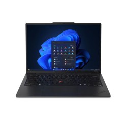 لابتوب مكتبي  LENOVO ThinkPad X1 Carbon Gen 13, شاشة OLED بحجم 14 بوصة بدقة  2.8K (2880 × 1800), ذاكرة 32GB, وحدة تخزين 1TB M.2, نظام تشغيل Windows 11 Pro - أسود 