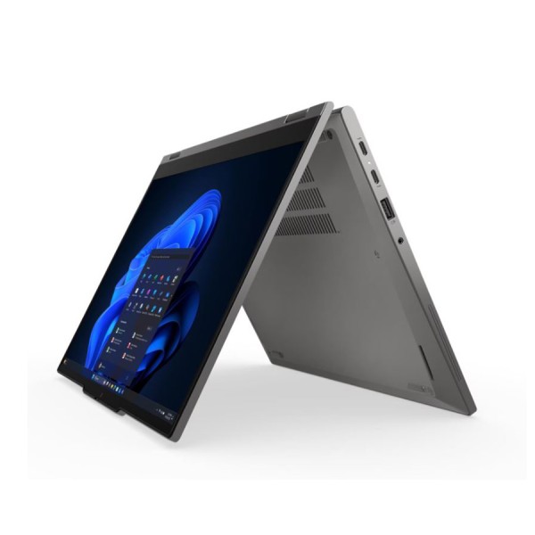 LAPTOP ThinkPad L13 Yoga Gen 6, Ultra 7-255U, 13.3 Inch WUXGA (1920 x 1200) IPS 360° Touch, 16GB DDR5, 1TB M.2 NVMe, win 11 Pro - Black