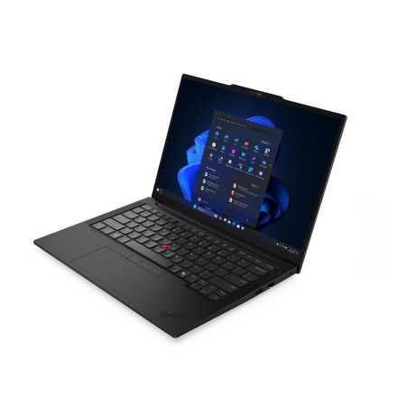 لابتوب مكتبي ThinkPad E14 , شاشة 14 بوصة WUXGA (1920×1200) بتقنية IPS, معالج Ultra7 255H, ذاكرة 16GB DDR5, التخزين 512GB NVMe SSD, بدون نظام تشغيل DOS - فضي