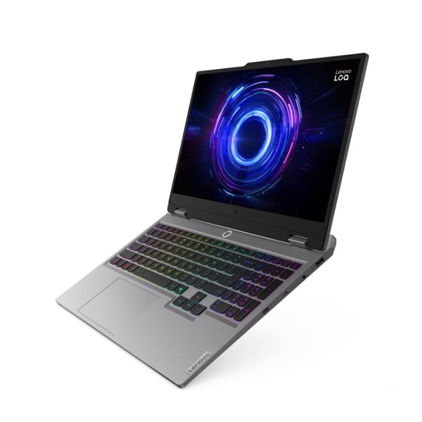 لاب توب العاب لينوفو LOQ 15IRX10 ، شاشة 15.6 بوصة FHD IPS بمعدل تحديث 144Hz، معالج i7-13645HX، ذاكرة 16GB RAM، تخزين 512GB M.2 ، بطاقة رسومات NVIDIA GeForce RTX 5060 بسعة 8GB