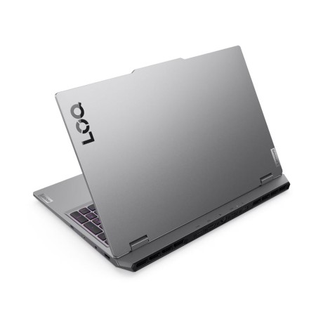 لابتوب احترافي Lenovo LOQ, معالج AMD Ryzen 7 250, شاشة 15.6بوصة FHD IPS، كرت الشاشة RTX 5050 8GB, ذاكرة 32GB DDR5, تخزين 1TB SSD M.2, بدون نظام تشغيل DOS - فضي