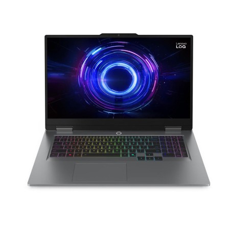 لابتوب العاب Lenovo LOQ 17IRX10, مقاس 17.3 بوصة دقة FHD IPS مع 165 هرتز, معالج i7-14700HX, ذاكرة 32GB DDR5 , تخزين 1TB M.2 NVMe, كرت شاشة RTX 5070 8GB, بدون نظام تشغيل DOS - رمادي
