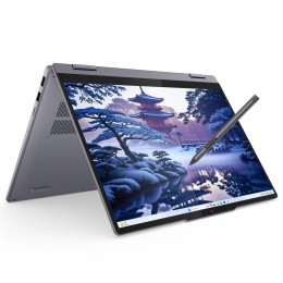 لابتوب لينوفو أيديا باد 5 – معالج Ultra 7 – رام 16GB – تخزين 512GB – اثنين في واحد لمس 360° - مع قلم