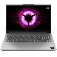 لاب توب العاب Lenovo LOQمعالج AMD Ryzen 5 150 سرعة تصل إلى 4.55GHz، ذاكرة 16GB DDR5، تخزين 512GB، كرت شاشة RTX 3050 سعة 6GB، شاشة 15.6 بوصة FHD IPS معدل 144Hz – رمادي قمري