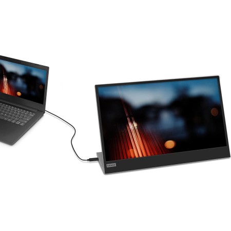 LENOVO L15 66E4UAC1WL Mobile MONITOR 15.6 inch FHD IPS - BLACK