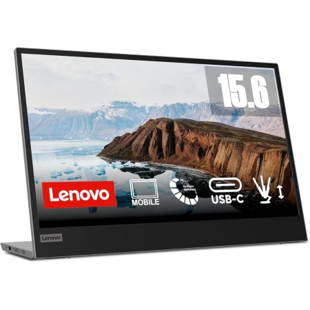LENOVO L15 66E4UAC1WL Mobile MONITOR 15.6 inch FHD IPS - BLACK