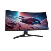 شاشة العاب احترافية Lenovo Legion R34w-30, مقاس 34 بوصة مع لوحة VA,  دقة WQHD (3440 × 1440), معدل تحديث 180Hz , زمن استجابة 0.5ms, دعم AMD FreeSync, سبيكر - أسود
