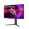 شاشة العاب احترافية LG 27GR83Q-B UltraGear, مقاس27 بوصة بدقة QHD (2560×1440), لوحة IPS, معدل تحديث 240Hz (OC), زمن استجابة 1ms (GTG), دعم G-SYNC و FreeSync - أسود